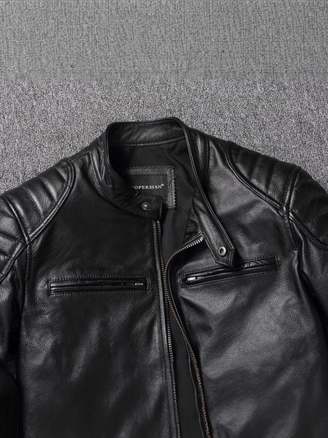SALVATORE | Men Leather Jacket