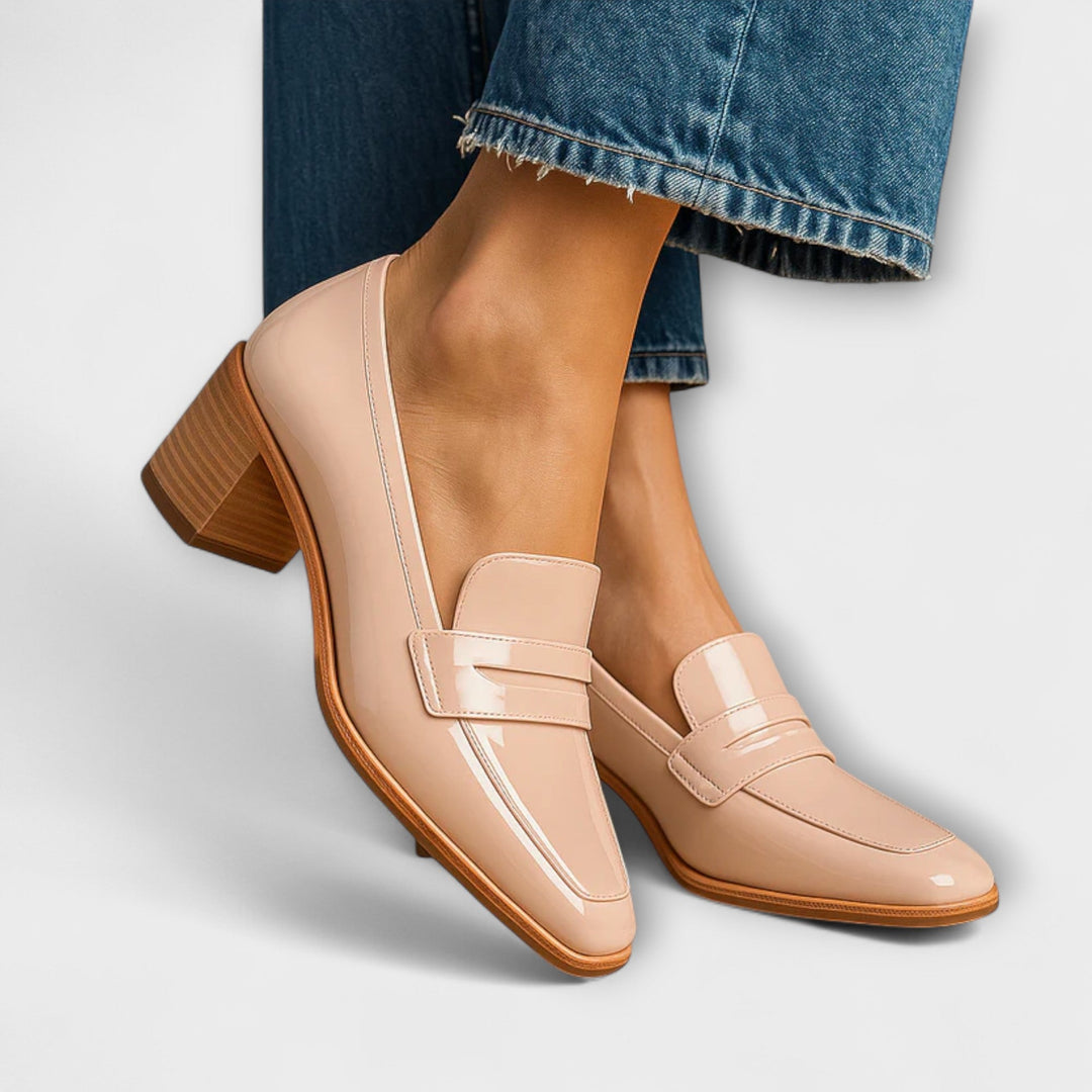 Elaine | Shiny Loafers