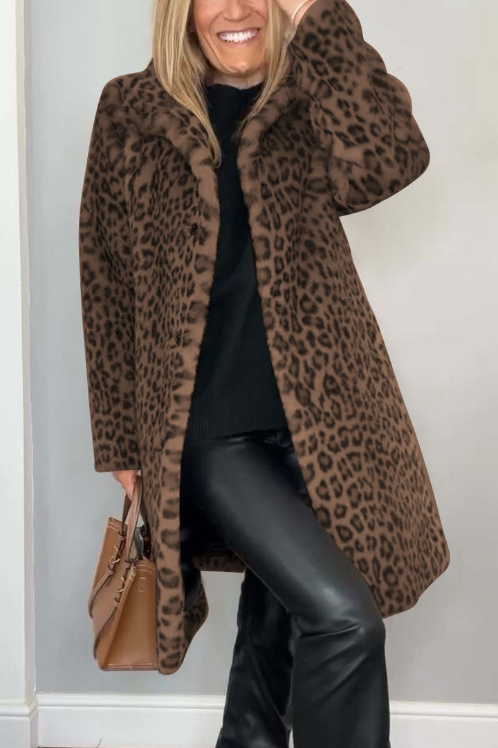 Lizzie | Leopard Print Coat