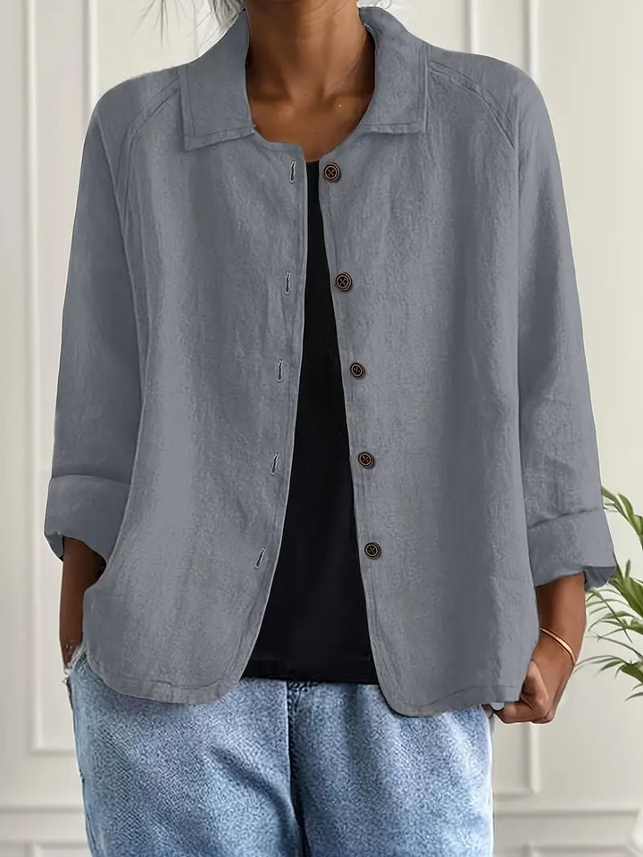 Marilla | Light shirt jacket in a linen blend