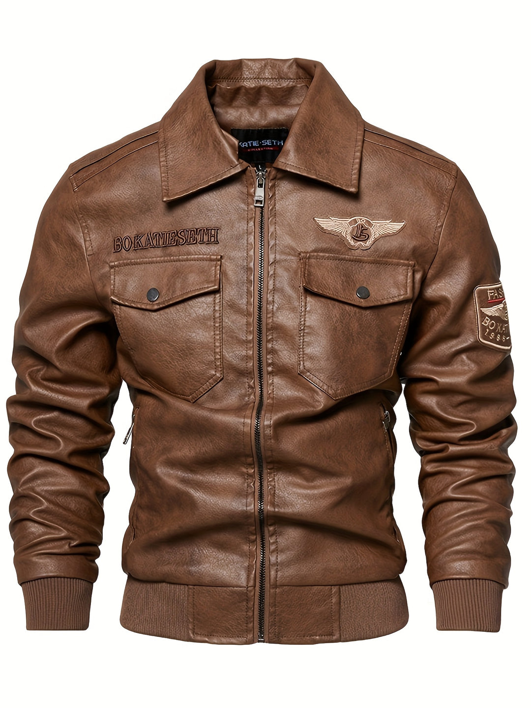 ENZO | Men Leather Jacket