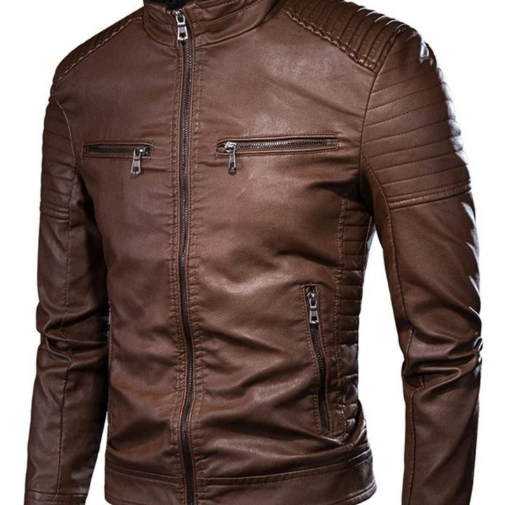 CARLO | Men Leather Jacket