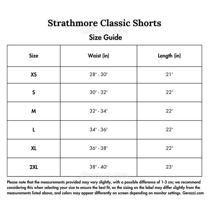 Strathmore Classic Shorts