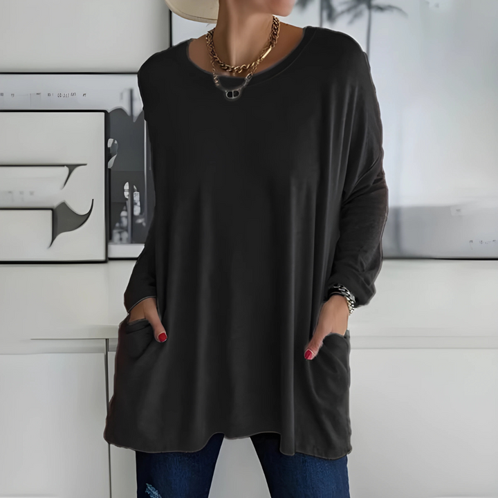Moira | Relaxed Long Sleeve Top
