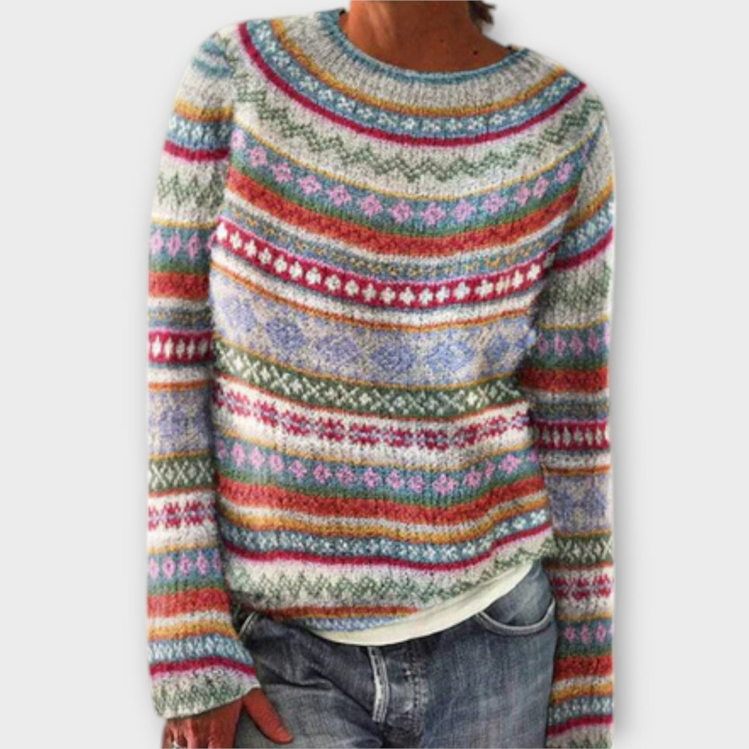 Aurora™ | Colorful Knit Sweater