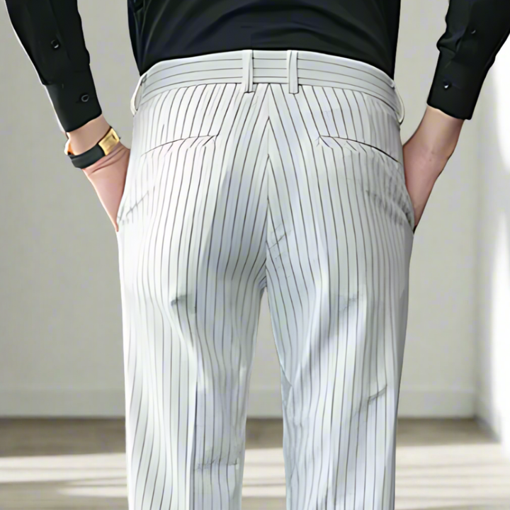 Vertical Stripe Trousers