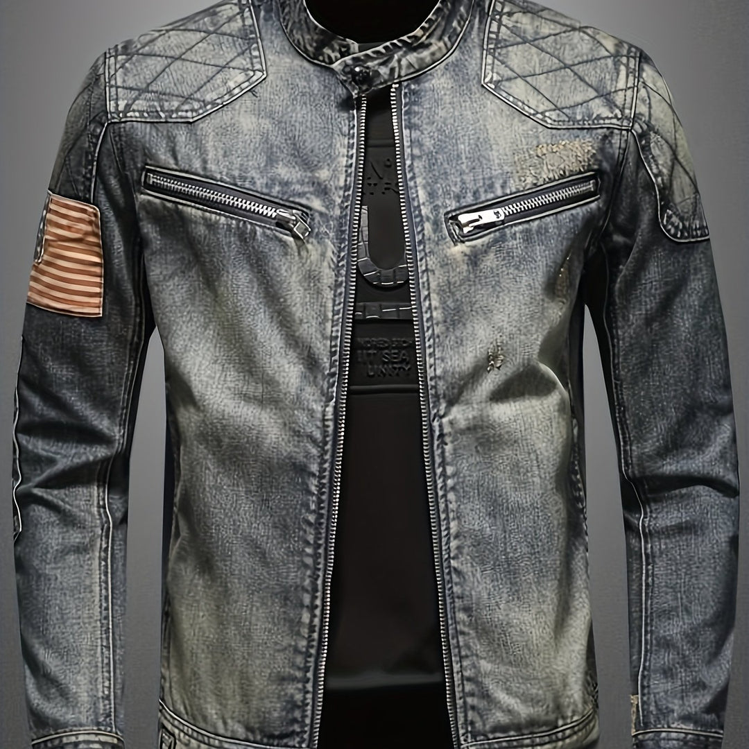 ADRIAN | Men Leather Jacket