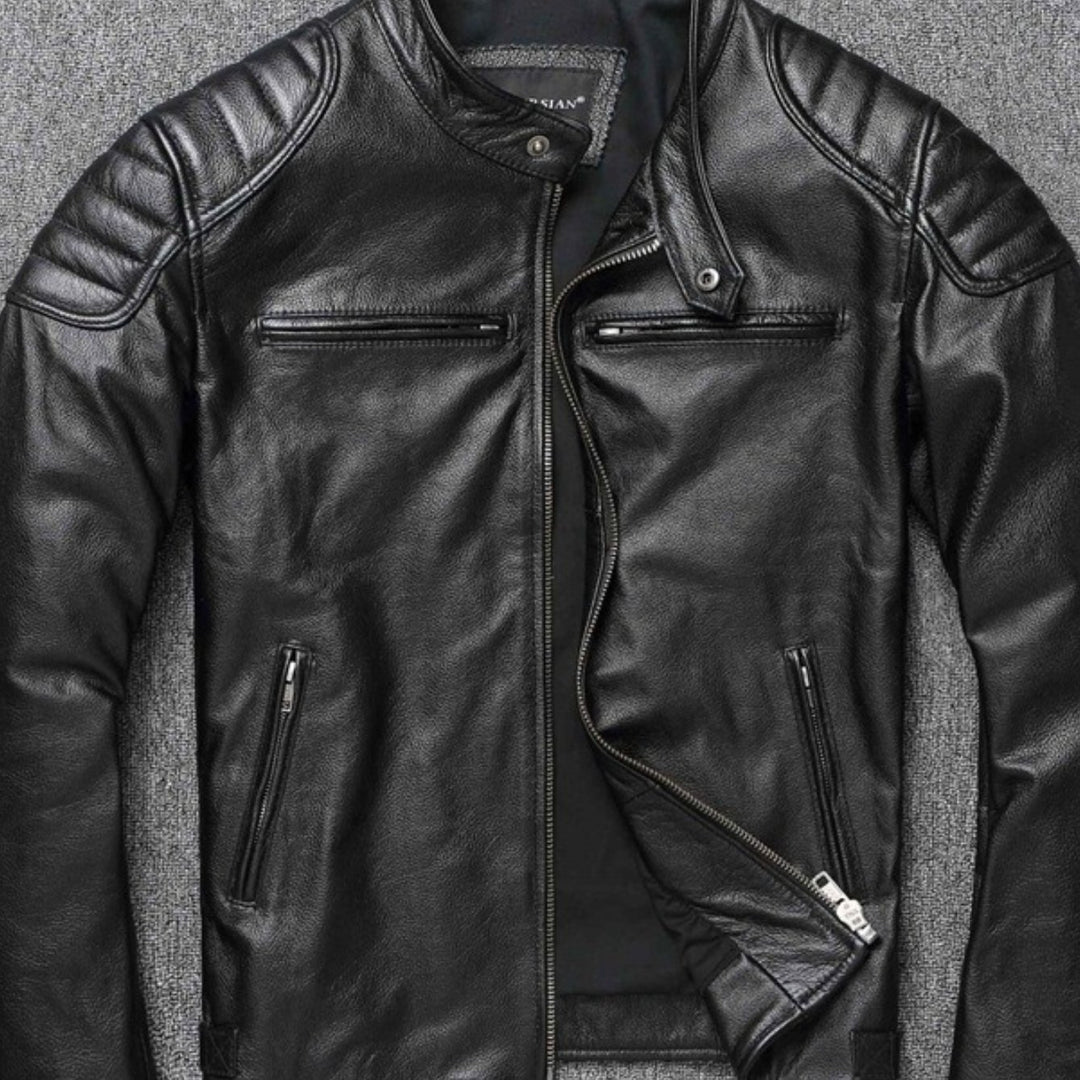 SALVATORE | Men Leather Jacket