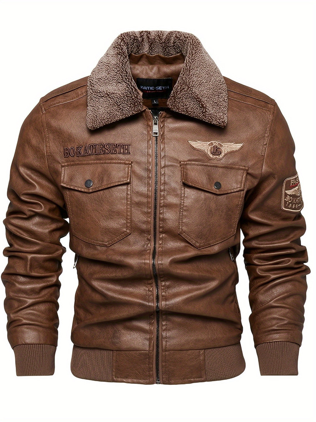 ENZO | Men Leather Jacket