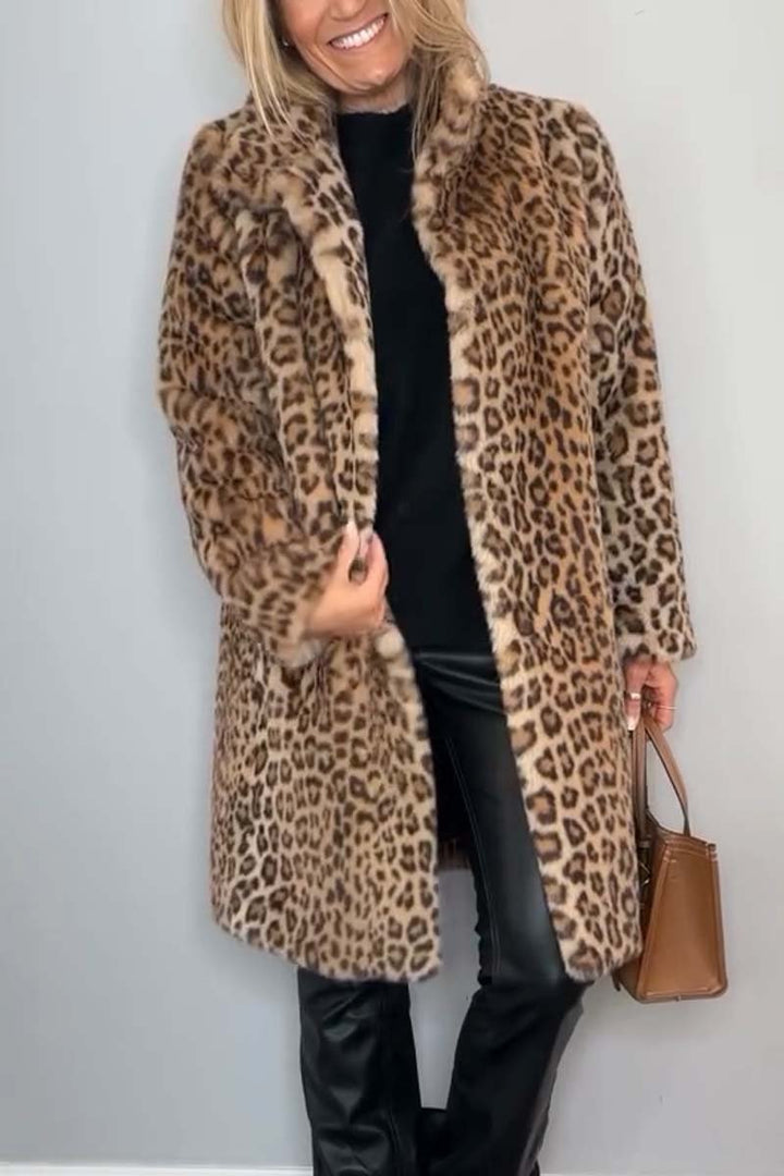 Lizzie | Leopard Print Coat