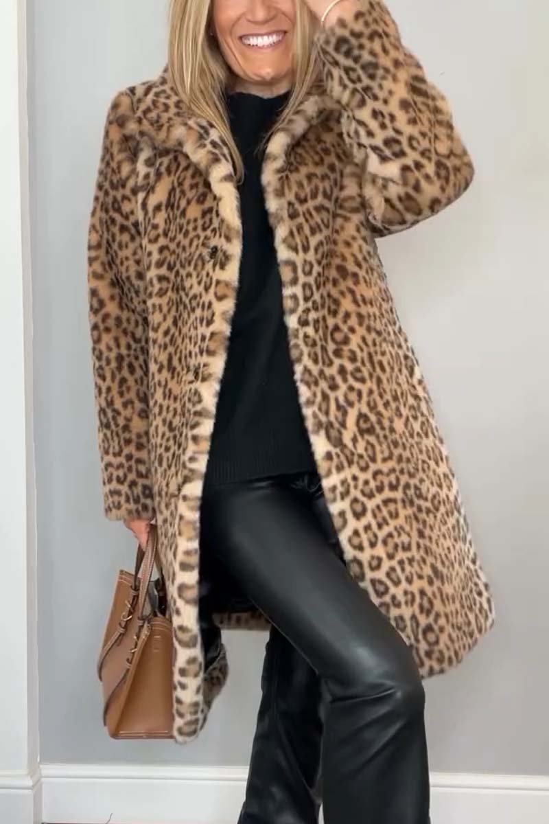Lizzie | Leopard Print Coat