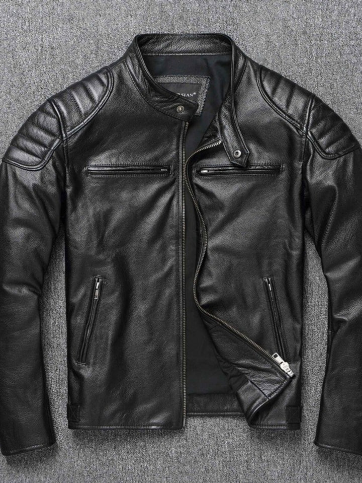 SALVATORE | Men Leather Jacket