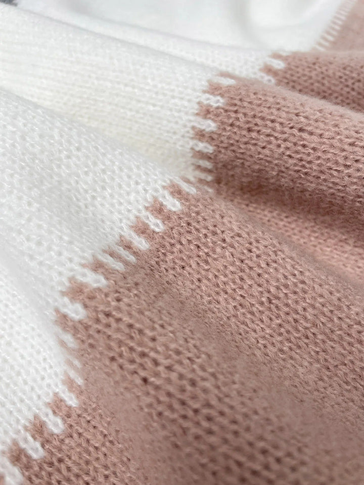 Lela | Sweater with Leopard Print