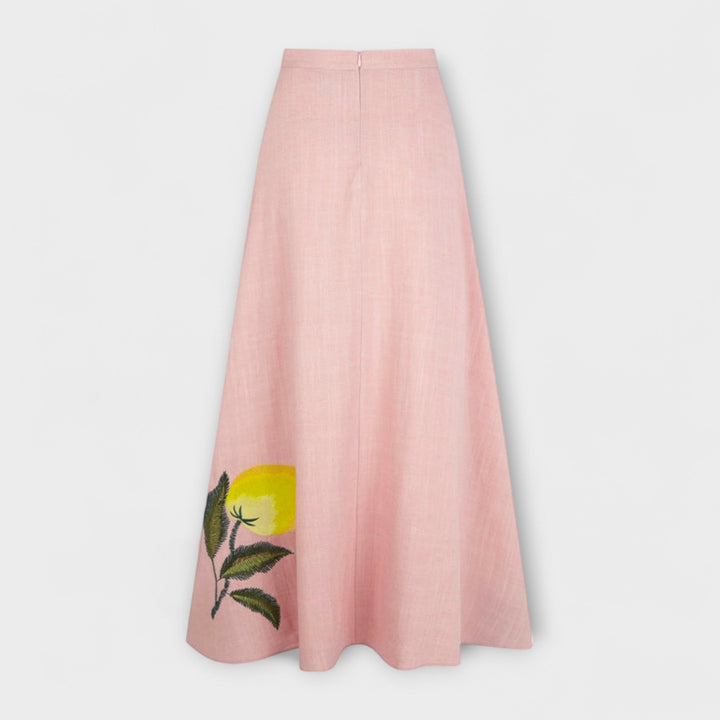 Cosima - Amalfi Print Midi Skirt