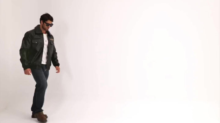 ENZO | Men Leather Jacket