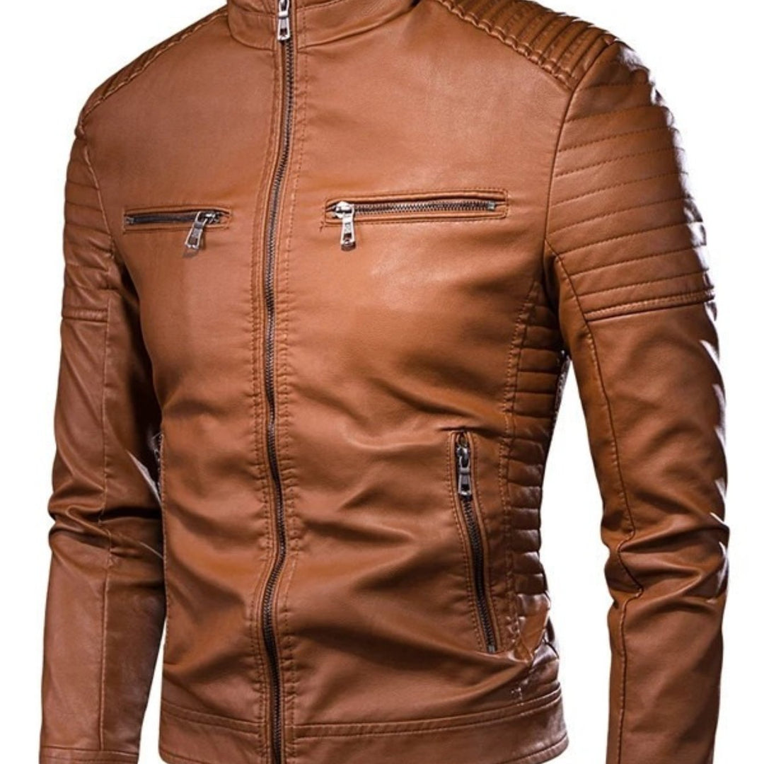 CARLO | Men Leather Jacket