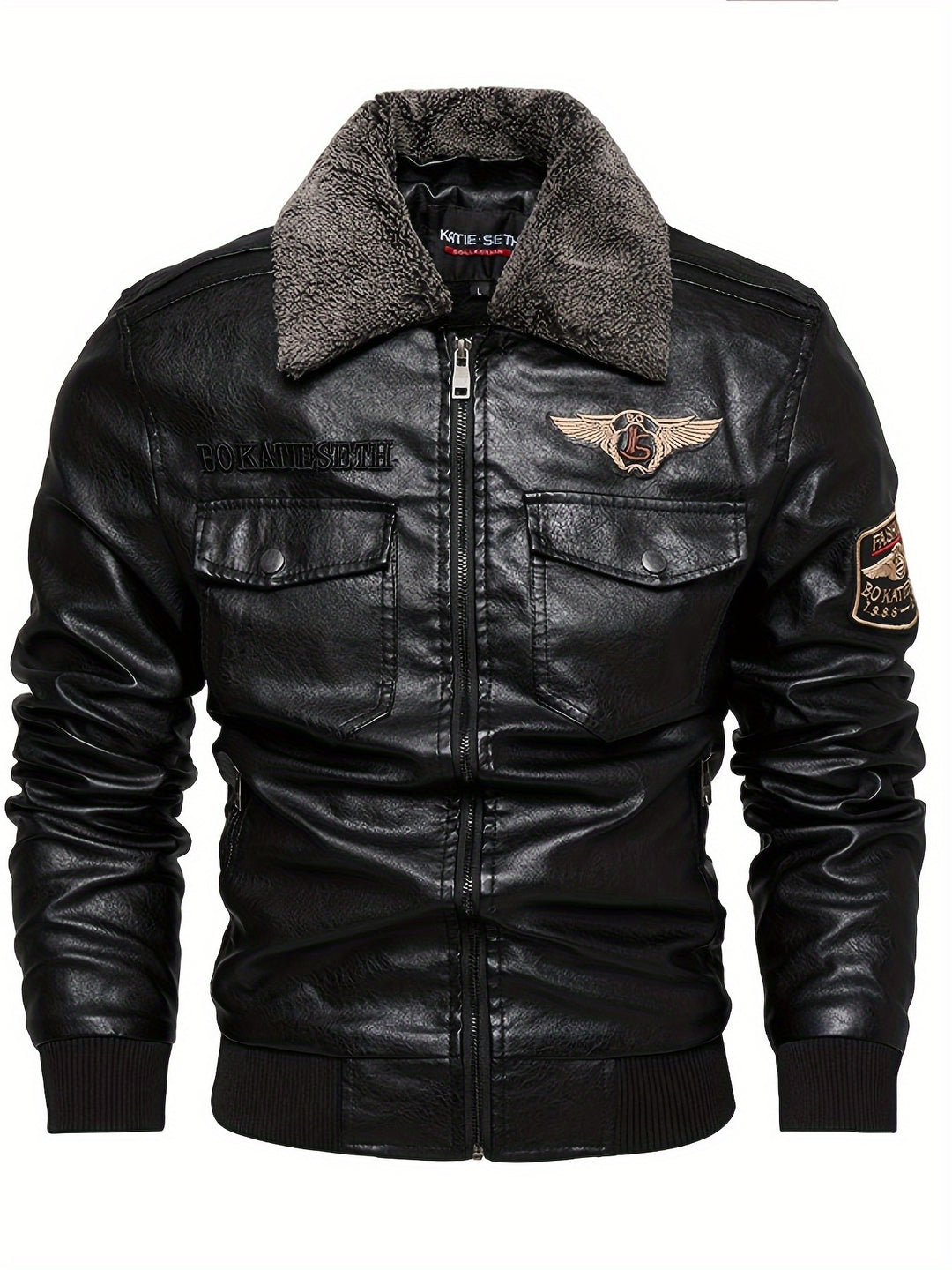 ENZO | Men Leather Jacket
