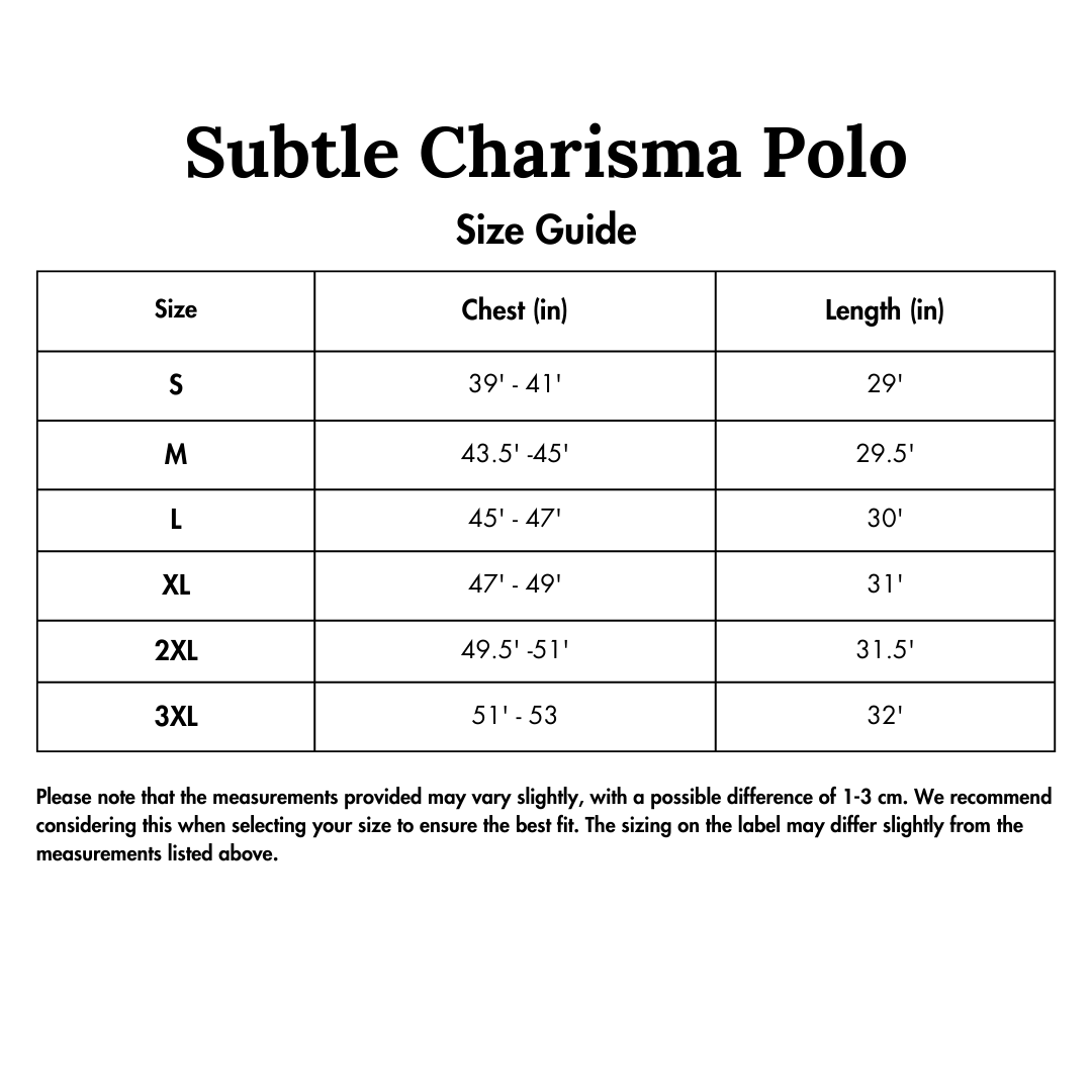 Subtle Charisma Polo