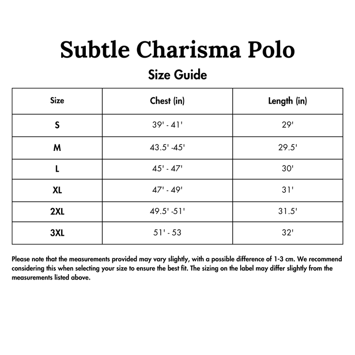 Subtle Charisma Polo
